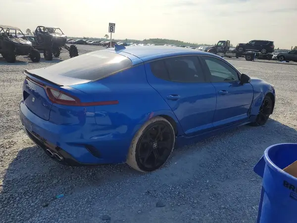 KNAE35LC4J6037659 — 2018 Kia Stinger, фото 3 с аукциона Copart, Боковая часть