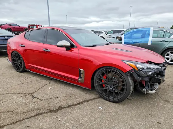 2018 KIA STINGER VIN KNAE55LC5J6010917 фото 4