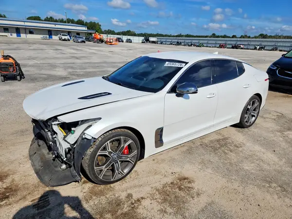 KNAE35LC8L6079626 — 2020 Kia Stinger, Передняя часть (Front End), фото до ремонта