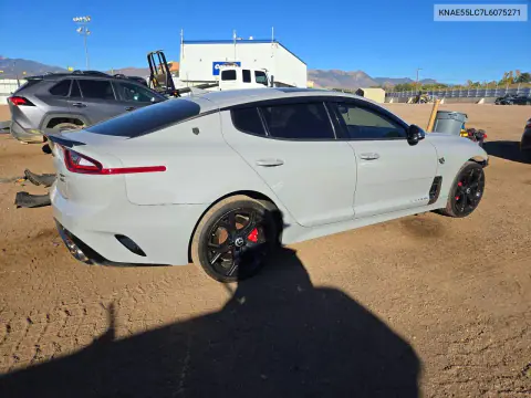 2020 Kia Stinger Gt2 VIN KNAE55LC7L6075271 фото 3