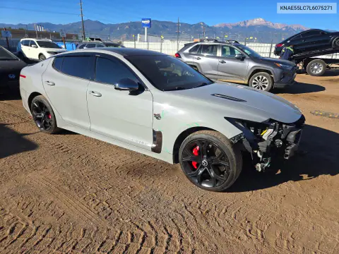 2020 Kia Stinger Gt2 VIN KNAE55LC7L6075271 фото 4
