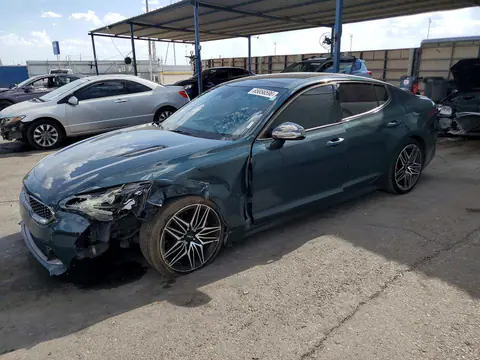 KNAE45LC6N6101591 — 2022 Kia Stinger, Передняя часть (Front End), фото до ремонта