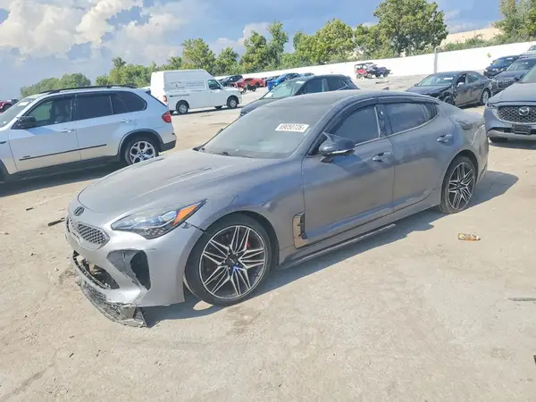 KNAE55LCXN6118620 — 2022 Kia Stinger, Передняя часть (Front End), фото до ремонта