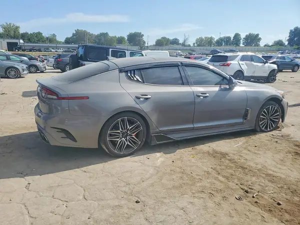 KNAE55LCXN6118620 — 2022 Kia Stinger, фото 3 с аукциона Copart, Передняя часть