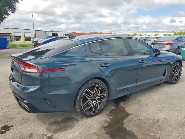 KNAE45LC7N6114561 — 2022 Kia Stinger, фото 3 с аукциона Copart, Передняя часть