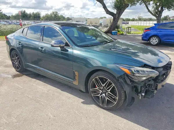 KNAE45LC7N6114561 — 2022 Kia Stinger, фото 4 с аукциона Copart, Передняя часть