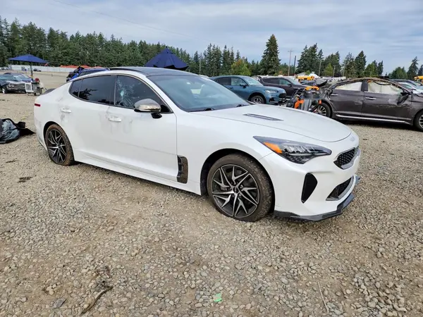KNAE35LD9N6118767 — 2022 Kia Stinger, фото 4 с аукциона Copart, Боковая часть