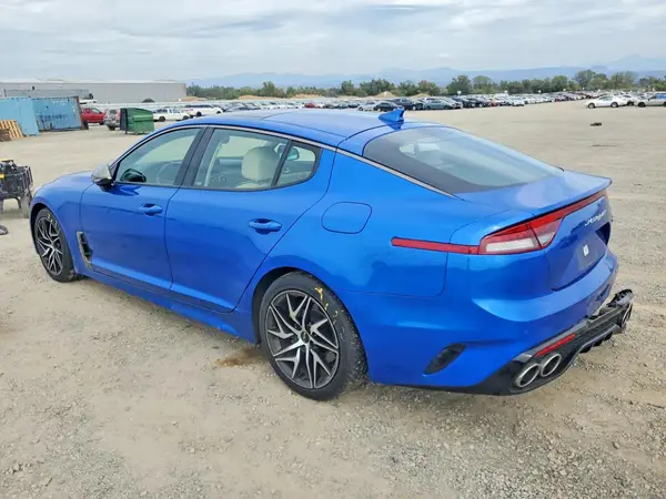 KNAE35LD6N6117141 — 2022 Kia Stinger, фото 2 с аукциона Copart, Задняя часть