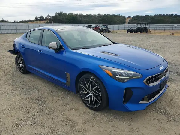 KNAE35LD6N6117141 — 2022 Kia Stinger, фото 4 с аукциона Copart, Задняя часть