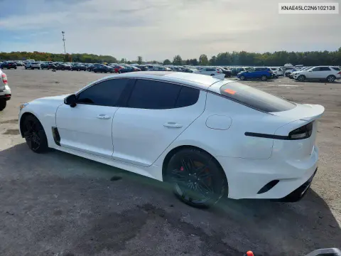 2022 Kia Stinger Gt1 VIN KNAE45LC2N6102138 фото 2