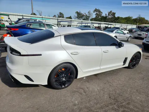 2022 Kia Stinger Gt1 VIN KNAE45LC2N6102138 фото 3