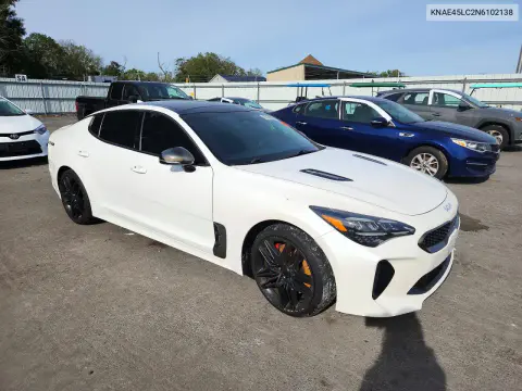2022 Kia Stinger Gt1 VIN KNAE45LC2N6102138 фото 4