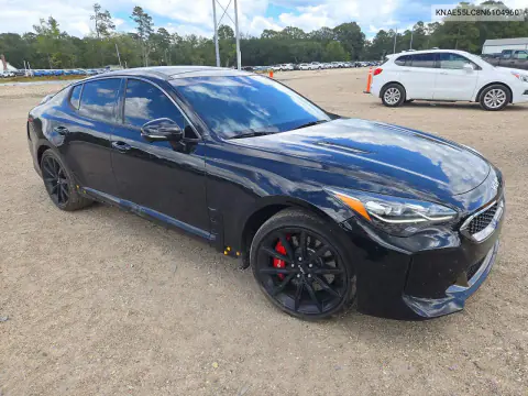 2022 Kia Stinger Gt2 VIN KNAE55LC8N6104960 фото 4