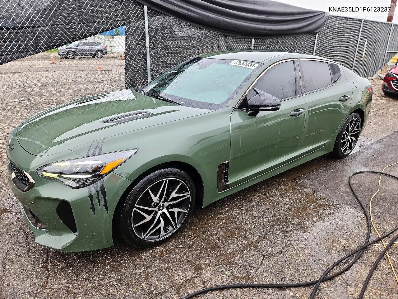 2023 Kia Stinger Gt Line VIN KNAE35LD1P6123237 фото 1