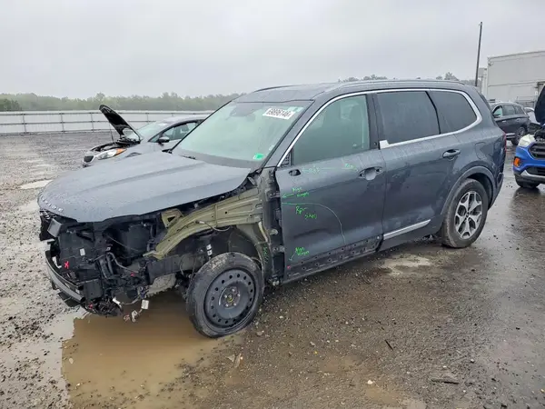 5XYP3DHC9LG011475 — 2020 Kia Telluride, Передняя часть (Front End), фото до ремонта