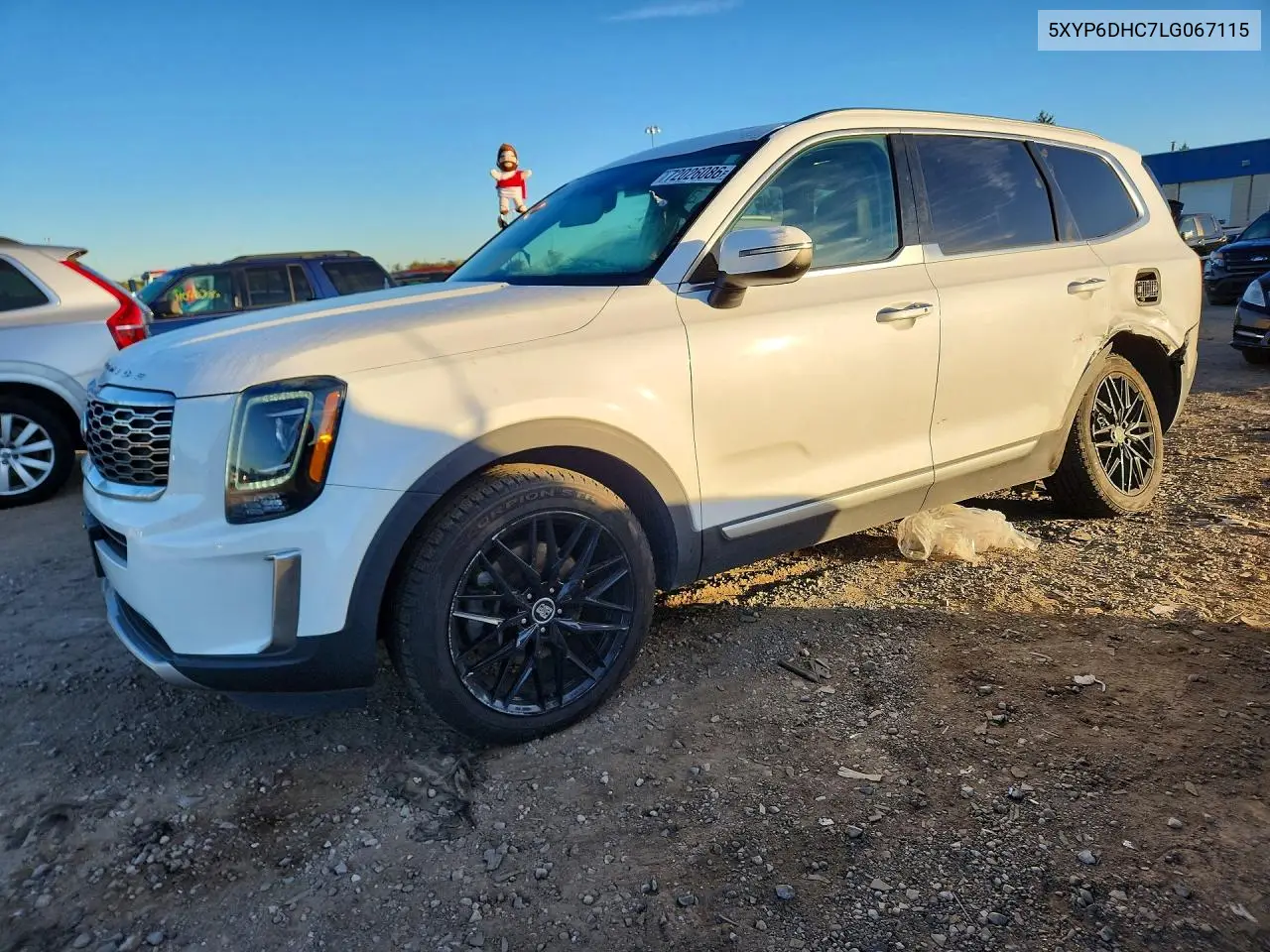 2020 Kia Telluride S VIN 5XYP6DHC7LG067115 фото 1