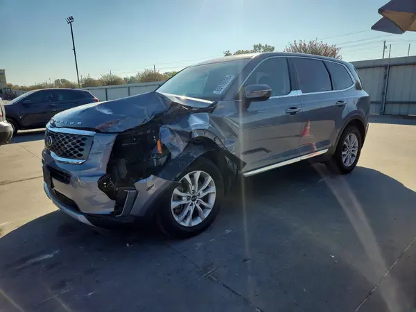 5XYP24HC3MG149422 — 2021 Kia Telluride, Передняя часть (Front End), фото до ремонта
