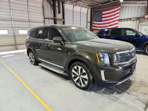 2021 Kia Telluride Ex VIN 5XYP34HC8MG135836 фото 4