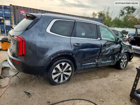 2021 Kia Telluride Ex VIN 5XYP34HC5MG148236 фото 3