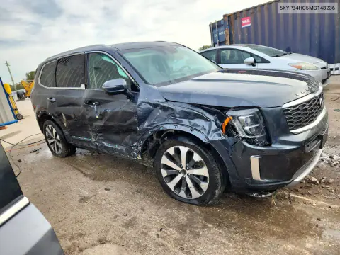2021 Kia Telluride Ex VIN 5XYP34HC5MG148236 фото 4