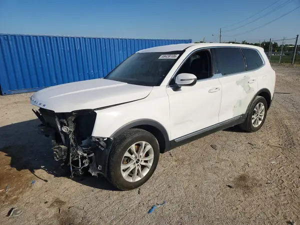 5XYP24HC6NG197272 — 2022 Kia Telluride, Передняя часть (Front End), фото до ремонта