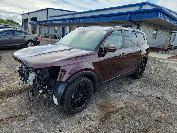 5XYP5DHC9NG283991 — 2022 Kia Telluride, Передняя часть (Front End), фото до ремонта