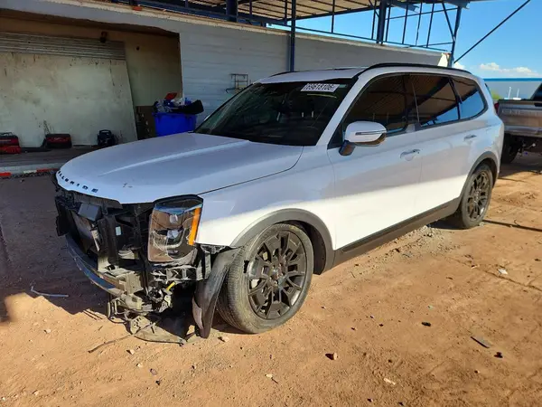 5XYP5DHCXNG319011 — 2022 Kia Telluride, Передняя часть (Front End), фото до ремонта