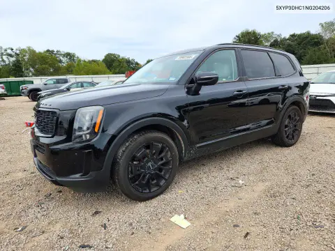 5XYP3DHC1NG204206 — 2022 Kia Telluride, Механические повреждения, фото до ремонта