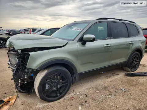 2024 Kia Telluride Ex X-Line VIN 5XYP3DGC5RG516973 фото 1