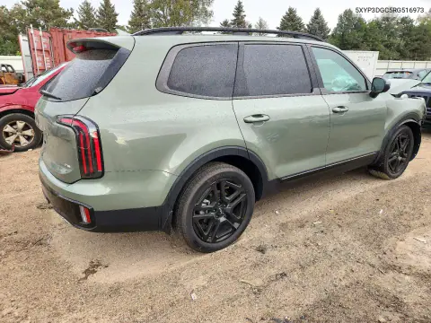 2024 Kia Telluride Ex X-Line VIN 5XYP3DGC5RG516973 фото 3