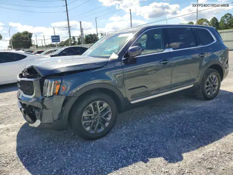 5XYP24GC1RG416808 — 2024 Kia Telluride, Передняя часть, фото до ремонта