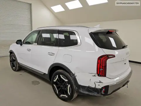 2025 Kia Telluride S VIN 5XYP64GC4SG691759 фото 2