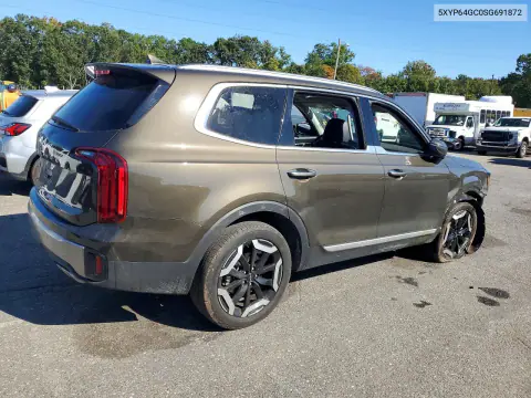 2025 Kia Telluride S VIN 5XYP64GC0SG691872 фото 3