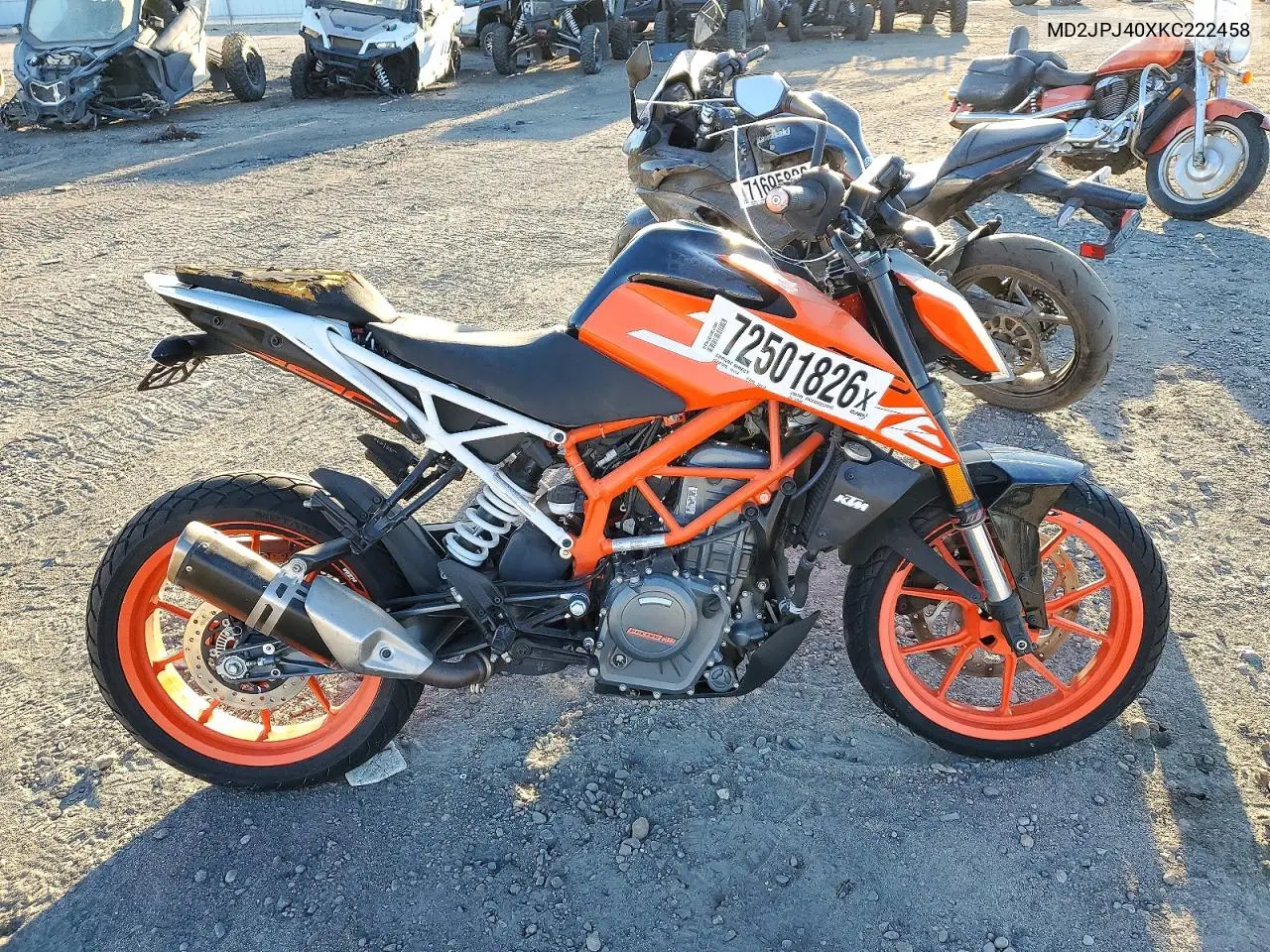 MD2JPJ40XKC222458 KTM 390 Adventure 2019 — повреждение Мелкие вмятины и царапины, фото до ремонта