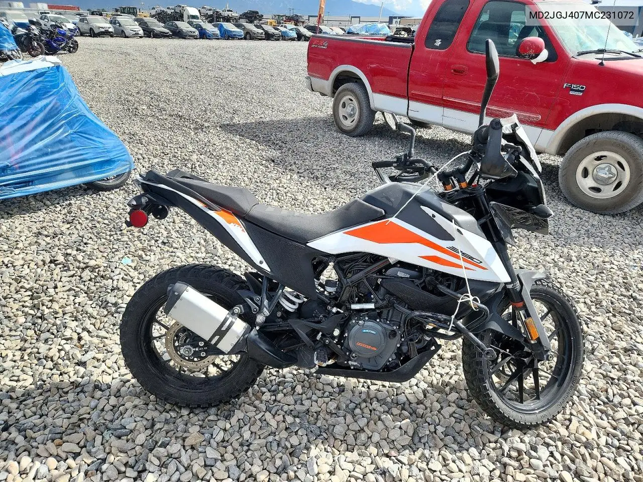 2021 Ktm 390 Adventure VIN MD2JGJ407MC231072 фото 1