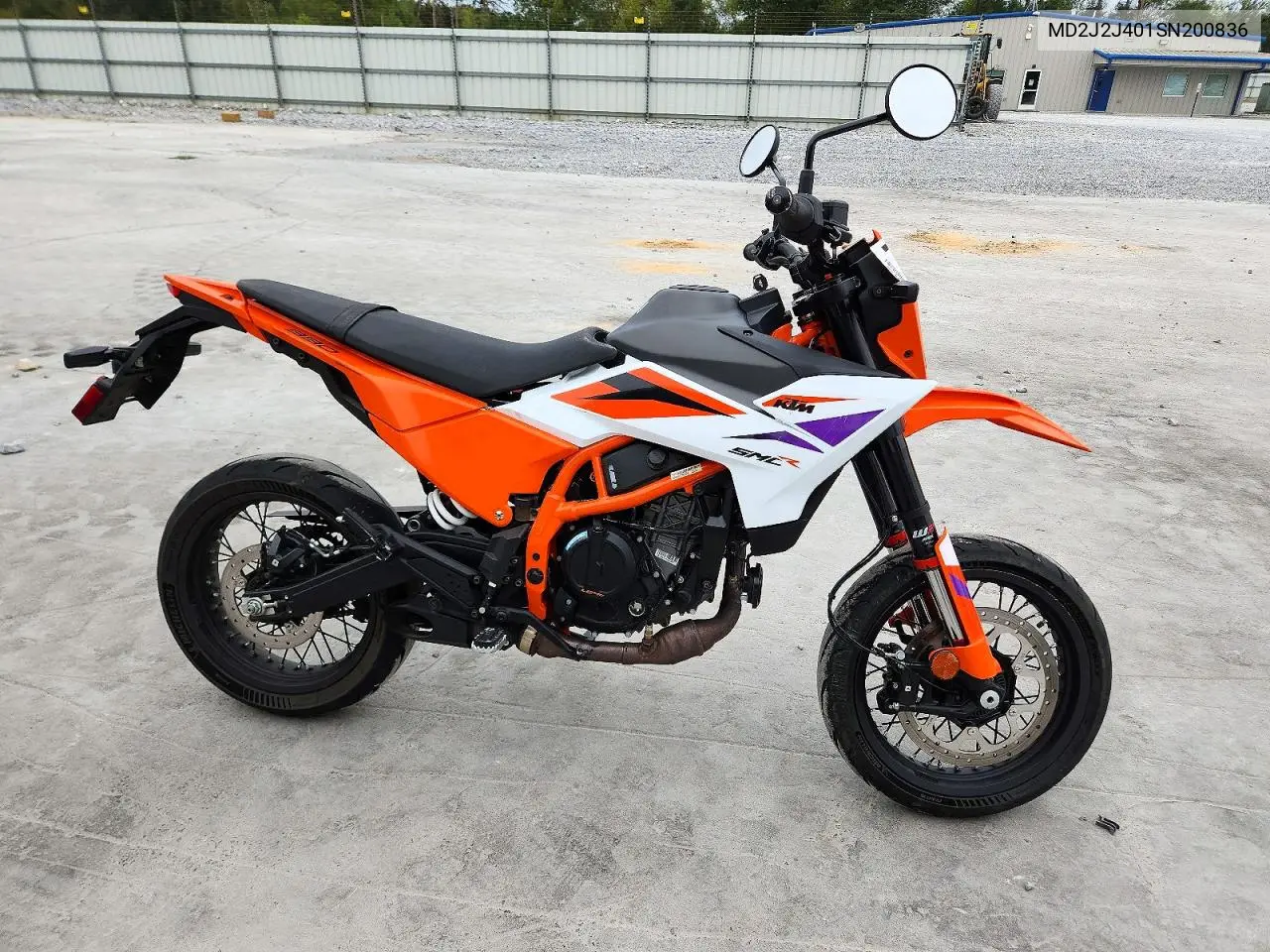 2025 Ktm 690 Smc R VIN MD2J2J401SN200836 фото 1