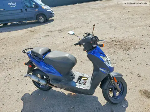 2013 Kymco Usa Inc Agility 50 VIN LC2U6A033DC001886 фото 1