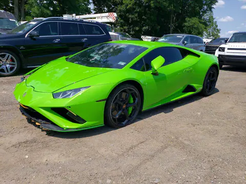 ZHWUF5ZF1PLA22581 — 2023 Lamborghini Huracan, Передняя часть (Front End), фото до ремонта