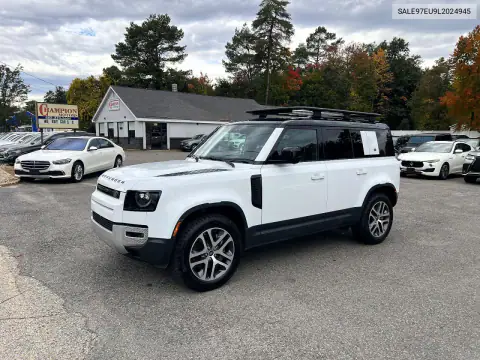SALE97EU9L2024945 — 2020 Land Rover Defender, фото 2 с аукциона Copart, Мелкие вмятины и царапины