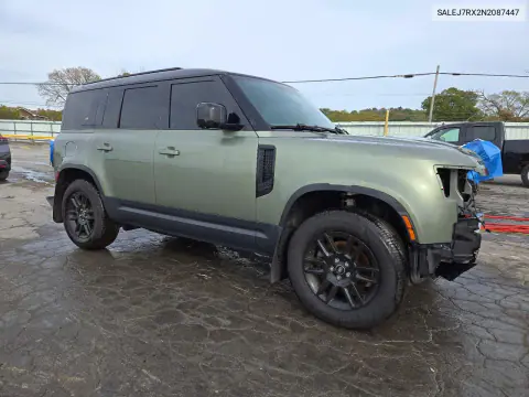 2022 Land Rover Defender 110 S VIN SALEJ7RX2N2087447 фото 4