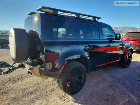 SALEX7RU3N2093679 — 2022 Land Rover Defender, фото 3 с аукциона Copart, Боковая часть