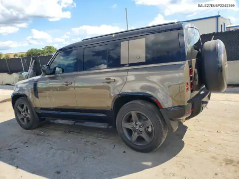 SALE27EU4P2242169 — 2023 Land Rover Defender, фото 2 с аукциона Copart, Передняя часть