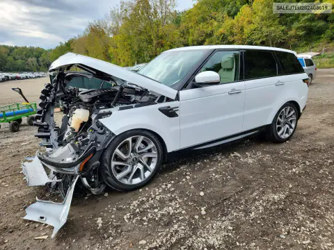 SALWR2SU5NA204489 — 2025 Land Rover Defender, Передняя часть, фото до ремонта