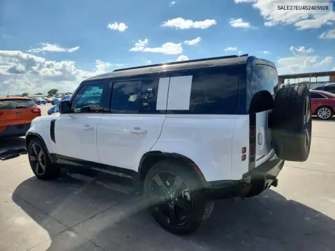 SALE27EU4S2405928 — 2025 Land Rover Defender, фото 2 с аукциона Copart, Крыша