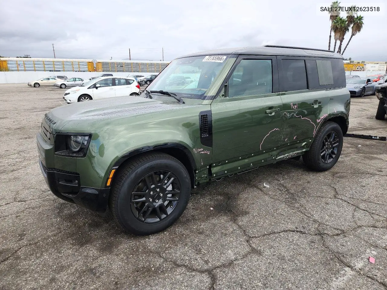2026 Land Rover Defender 110 X-Dynamic Se VIN SALE27EUXT2623518 фото 1