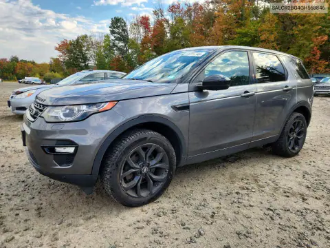 2016 Land Rover Discovery Sport Hse VIN SALCR2BG4GH568846 фото 1