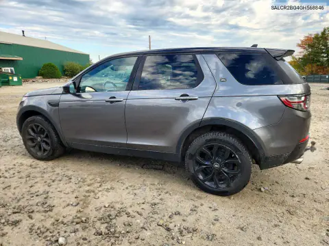 2016 Land Rover Discovery Sport Hse VIN SALCR2BG4GH568846 фото 2