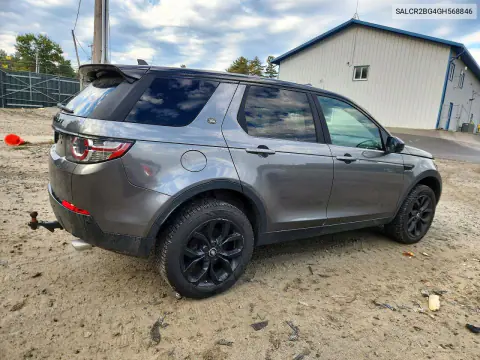 2016 Land Rover Discovery Sport Hse VIN SALCR2BG4GH568846 фото 3