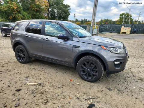 2016 Land Rover Discovery Sport Hse VIN SALCR2BG4GH568846 фото 4