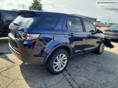 SALCR2BG8GH600956 — 2016 Land Rover Discovery Sport, фото 3 с аукциона Copart, Передняя часть